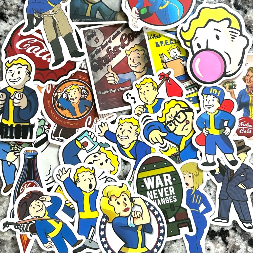 Fallout Themed Sticker Pack